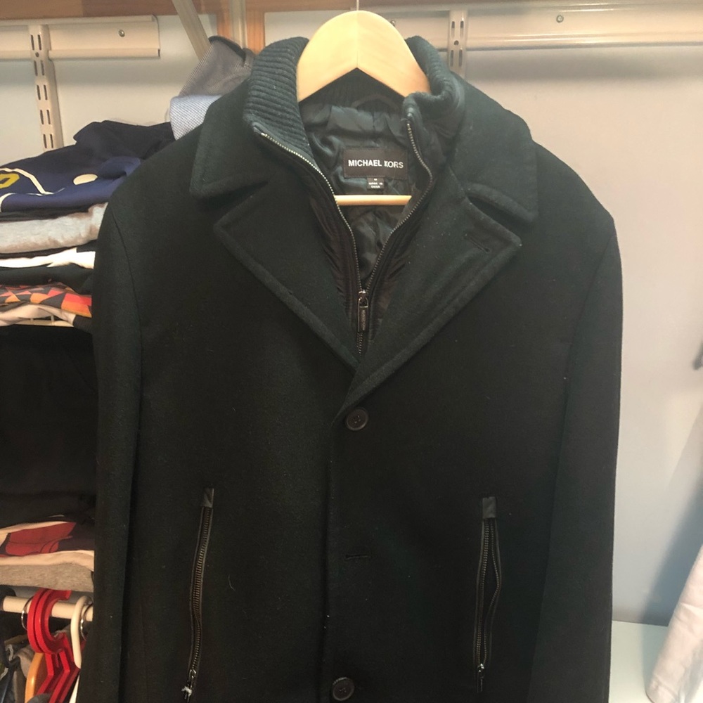 Michael Khors Men Short Peacoat (Sz Medium)